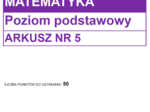 Arkusz próbny z matematyki nr 5