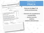 Fizyka 7 i 8. Karta pracy. PRACA MECHANICZNA. Praca,moc,energia.