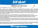 Alfabet - Gry literkowe