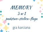 Memory - 3 w 1 - państo-stolica-flaga
