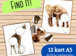 Układanka | Puzzle | Dzikie zwierzęta