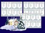 ❄️TABOO – zimowe hasła - zima⛷️🏂 - biblioteka - świetlica - zajęcia z wychowawcą - 64 szt.