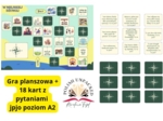Gra planszowa "W miejskiej dżungli", słownictwo związane z miastem, język polski jako obcy, poziom A2