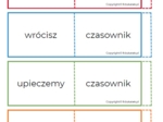 Fiszki - części mowy