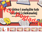 Prezentacja na temat zdań pojedynczych nierozwiniętych i rozwiniętych