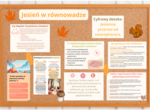 Gazetka/tablica ścienna ,,Jesień w równowadze"