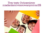 TESTY - materiały ćwiczeniowe do E8