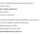 Test- ekologia i ochrona środowiska