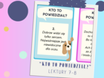 Kto to powiedział? - lektury 7-8