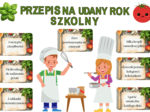 Gazetka edukacyjna – „Przepis na udany rok szkolny” | PDF do druku | 38 stron | Format A4+