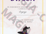 Andrzejki dyplom za udział w zabawach + girlanda