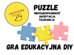 Gra edukacyjna PUZZLE: niepełnosprawność, akceptacja, tolerancja (pedagog, pedagog specjalny, psycholog, wychowawca)