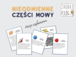 Stacje zadaniowe - nieodmienne części mowy