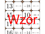 Domino - Dzielenie liczb całkowitych | matematyka