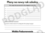 Plany na nowy rok szkolny