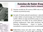 Antoine de Saint-Exupéry - atrakcyjna notatka biograficzna