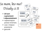Ja mam... Kto ma? Dziady cz. II