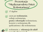 Lekcja wychowawcza. Klasy 4-8. Międzynarodowy Dzień Wolontariusza. Wolontariat. Prezentacja. Realizacja programu profilaktyczno-wychowawczego szkoły