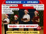 "Kolęda-co za historia" - 2 w 1 materiały na szkolne spotkanie świąteczne i zajęcie w klasie.