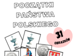 Gra MEMORY/MEMO "Początki Państwa Polskiego" — 31 obrazków! Idealna do nauki i zabawy!/ZNIŻKA!