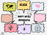 MAPY MYŚLI - GEOGRAFIA - KLASA 5 - 28 TEMATÓW - 56 STRON