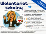 Wolontariat szkolny - plan pracy, regulamin