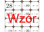 Domino - Odejmowanie liczb całkowitych | matematyka