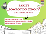 📦 Pakiet „Powrót do szkoły” 🎒📚 – krzyżówka, wykreślanka, quiz integracyjny, dyplom i plakat – początek roku szkolnego, godzina wychowawcza, świetlica, klasy 1–8