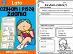 Czytam i piszę zdania - lato