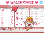 Walentynki - zestaw zadań