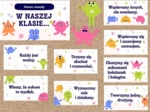 W naszej klasie. Gazetka - zasady do klasy.