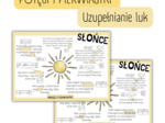 POTĘGI I PIERWIASTKI - uzupełnianie luk - ciekawostki o Słońcu