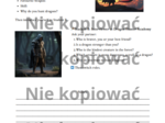 Dragon Hunter Academy: karta pracy + scenariusz lekcji A2+/B1
