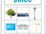 BINGO "W podróży" - PODRÓŻNE BINGO