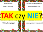 "Sposób na Alcybiadesa" TAK czy NIE