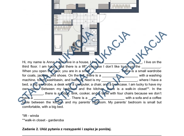 Brainy 5 Unit 2 - powtórka do sprawdzianu