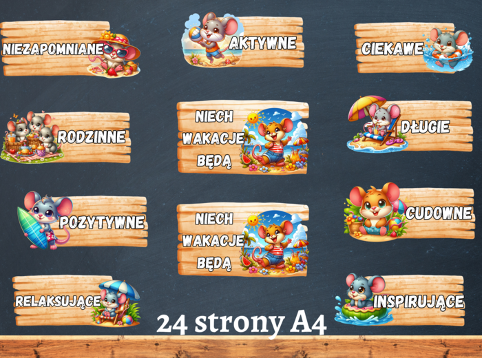GAZETKA WAKACJE MYSZKI