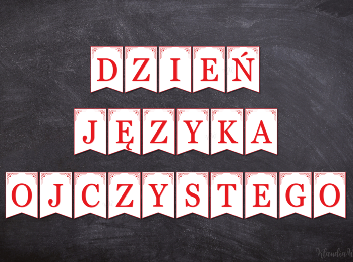 Międzynarodowy Dzień Języka Ojczystego – girlanda do druku (PDF)