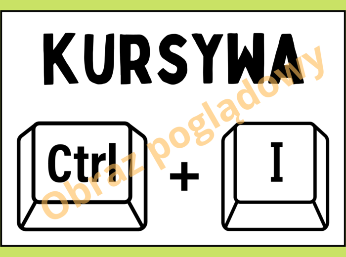 Informatyka - gazetka: Przydatne skróty klawiszowe