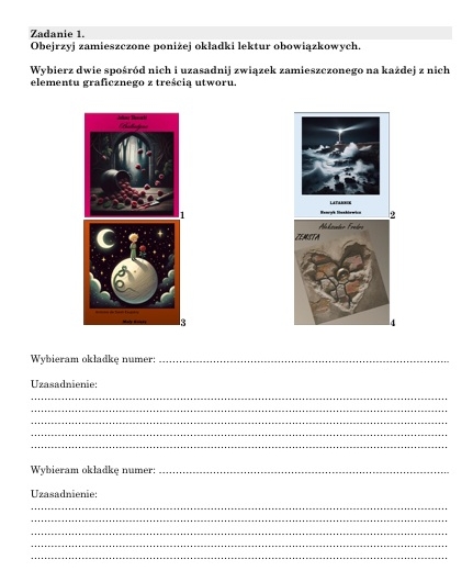 35 zadań do ikonografii na E8