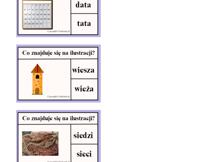 Zabawy słuchowe – doskonalenie słuchu fonematycznego