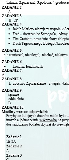 POWTÓRKI PRZED EGZAMINEM. Z BOHATERAMI "OPOWIEŚCI WIGILIJNEJ" PRZYPOMINAMY WIADOMOŚCI Z ZAKRESU ORTOGRAFII