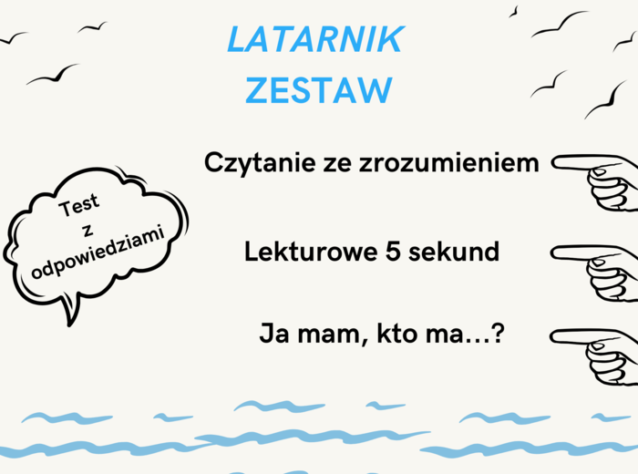 Latarnik - zestaw do pracy z lekturą