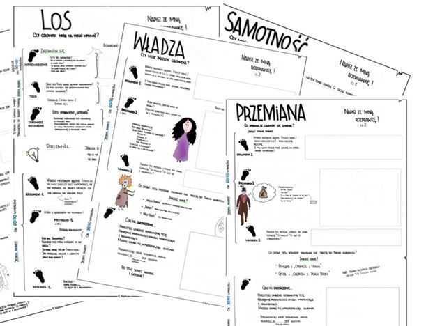 Rozprawka Schemat KROK po KROKU - klasa 8 (trzy tematy)