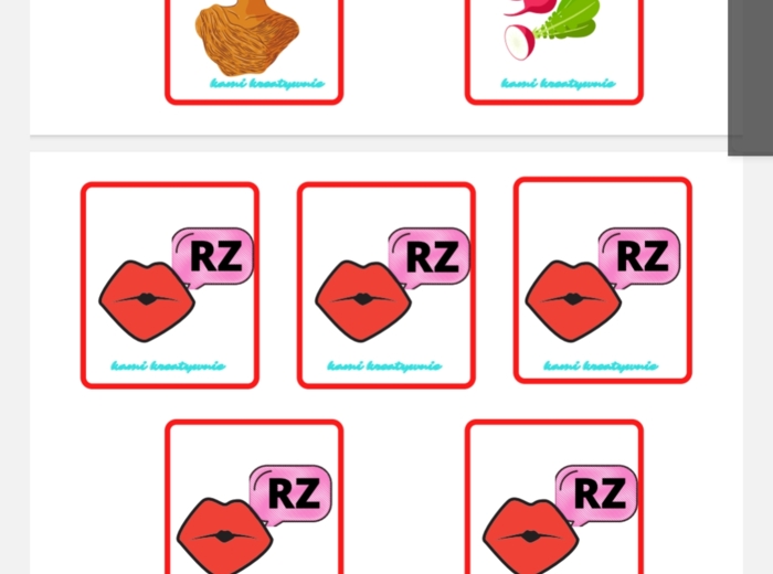 Rz/ż- pakiet logopedyczny