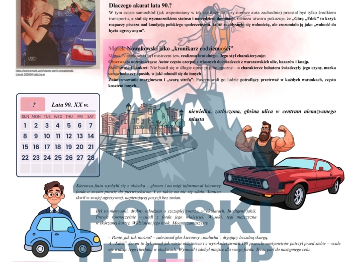 Literatura współczesna (Tokarczuk, Stasiuk, Nowakowski, Kapuściński)PAKIET_ Polski Level Up