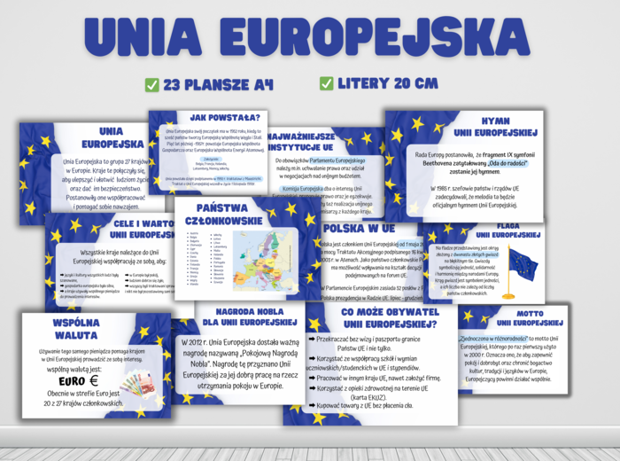 DZIEŃ EUROPY, DZIEŃ UNII EUROPEJSKIEJ - Gazetka szkolna