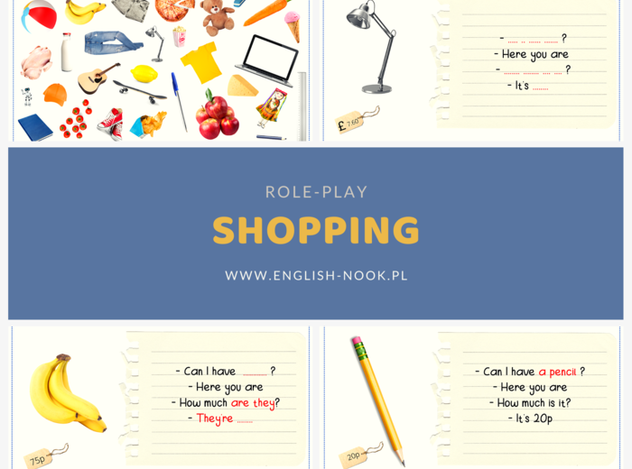 Shopping: role-play