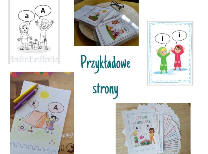 Książeczka "CZYTAM SAMOGŁOSKI"