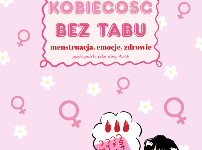 Kobiecość bez tabu – workbook do nauki języka polskiego jako obcego (A2–B1)